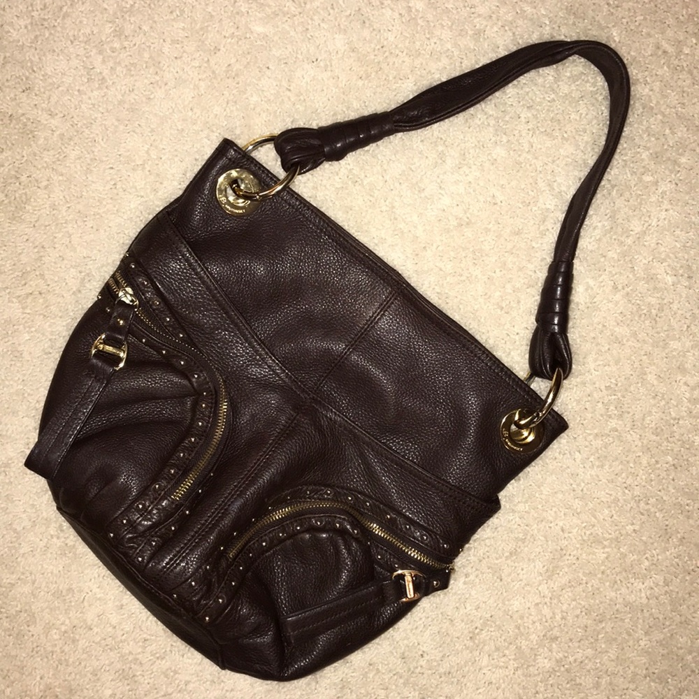 B. Makowsky studded bucket bag